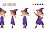 draw kids character design for children book